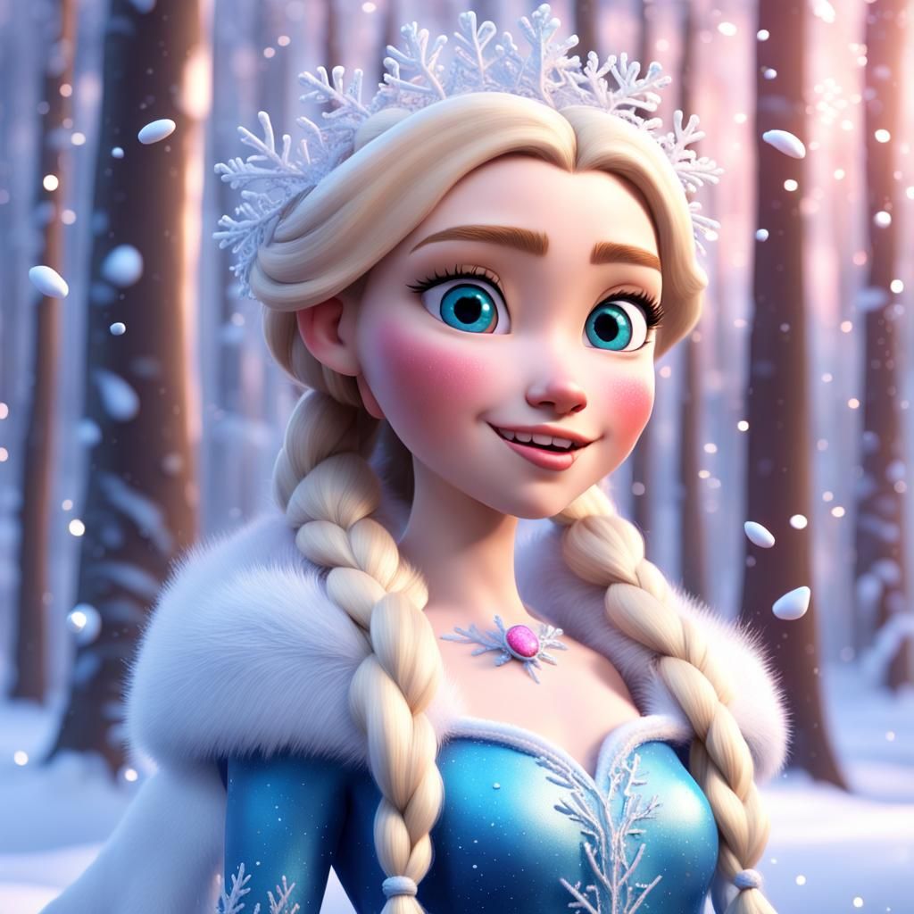 Elsa - AI Generated Artwork - NightCafe Creator