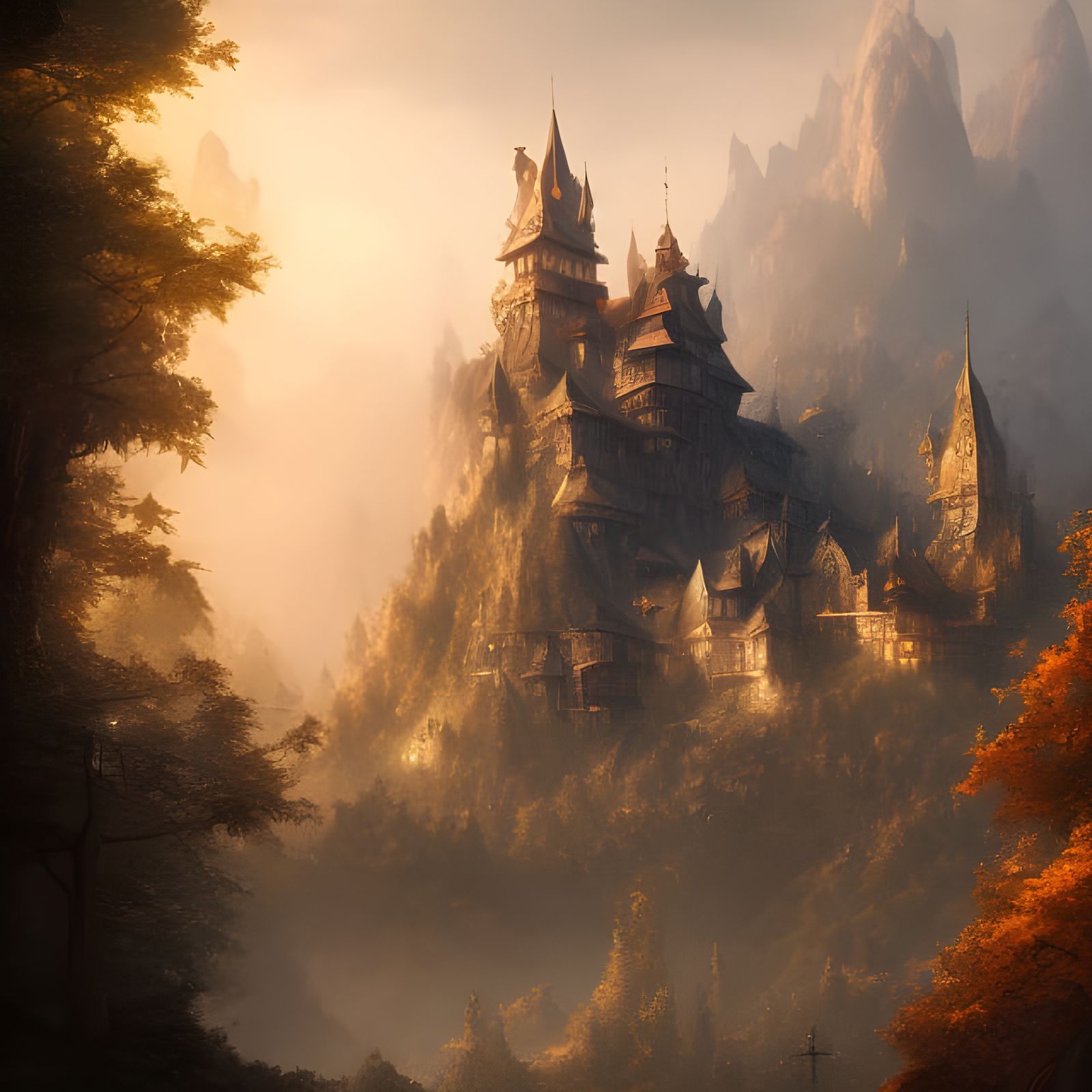 thru da treeees  by @Shaquille_Oatmeal