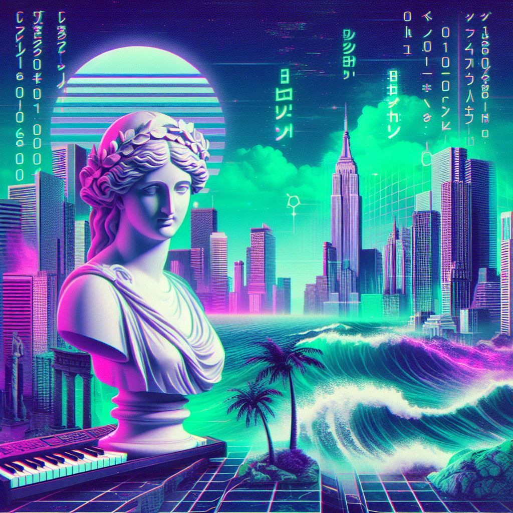 Vaporwave Aesthetic - AI Generated Artwork - NightCafe Creator