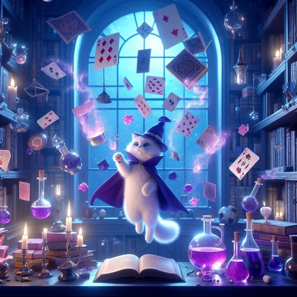 After hours at the magic shop