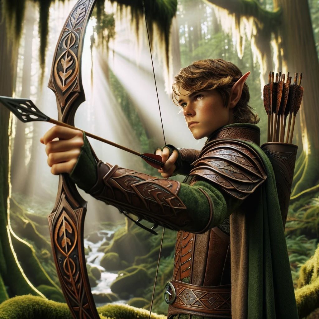 Elalen Garanir, Leafling Archer