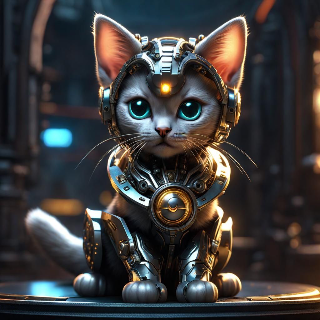 Cyborg Kitten