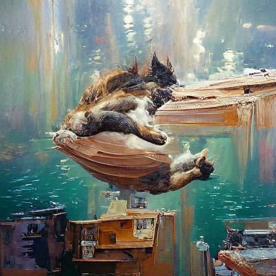 Cat dreams