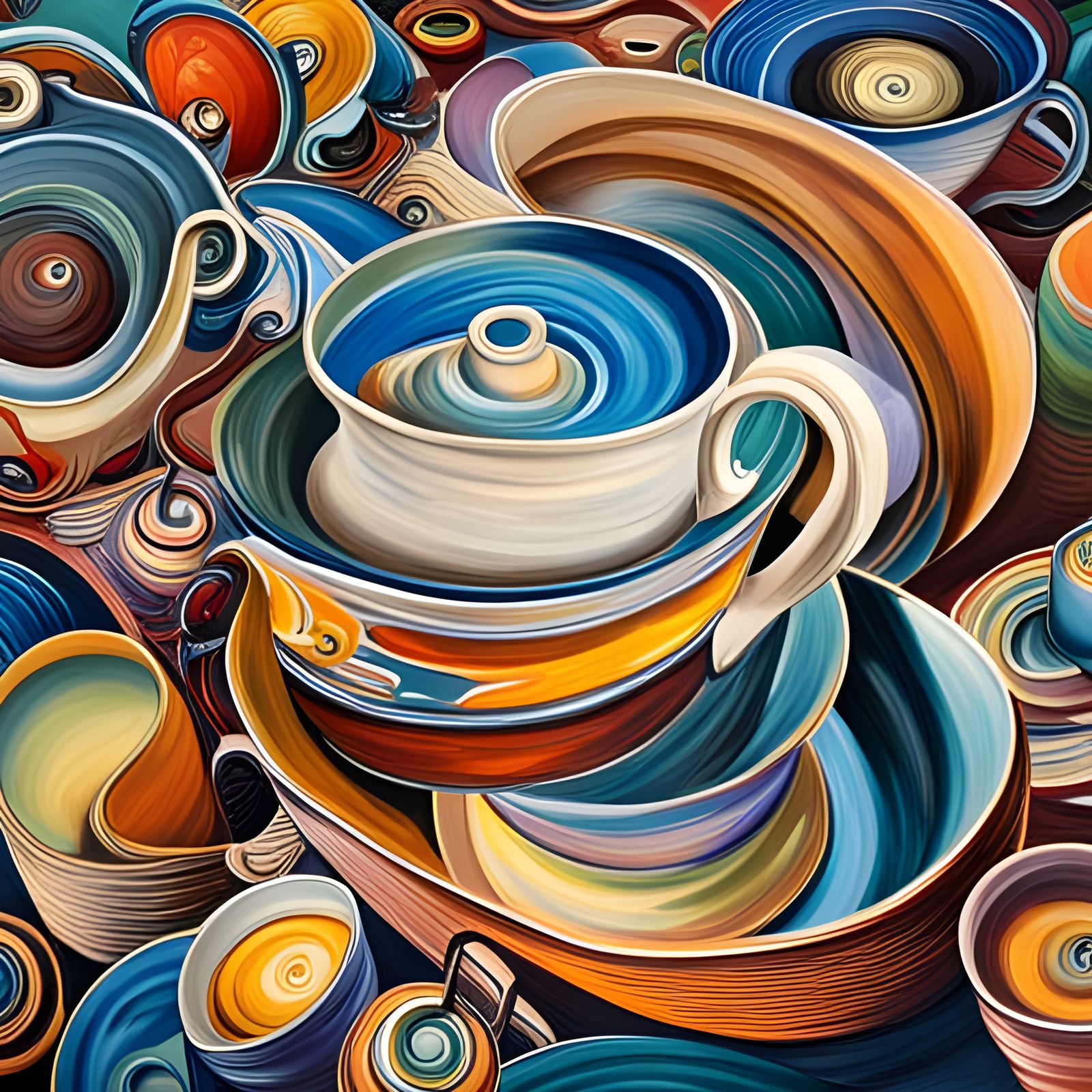 Whirlpool in the Household AI Generated Artwork NightCafe Creator