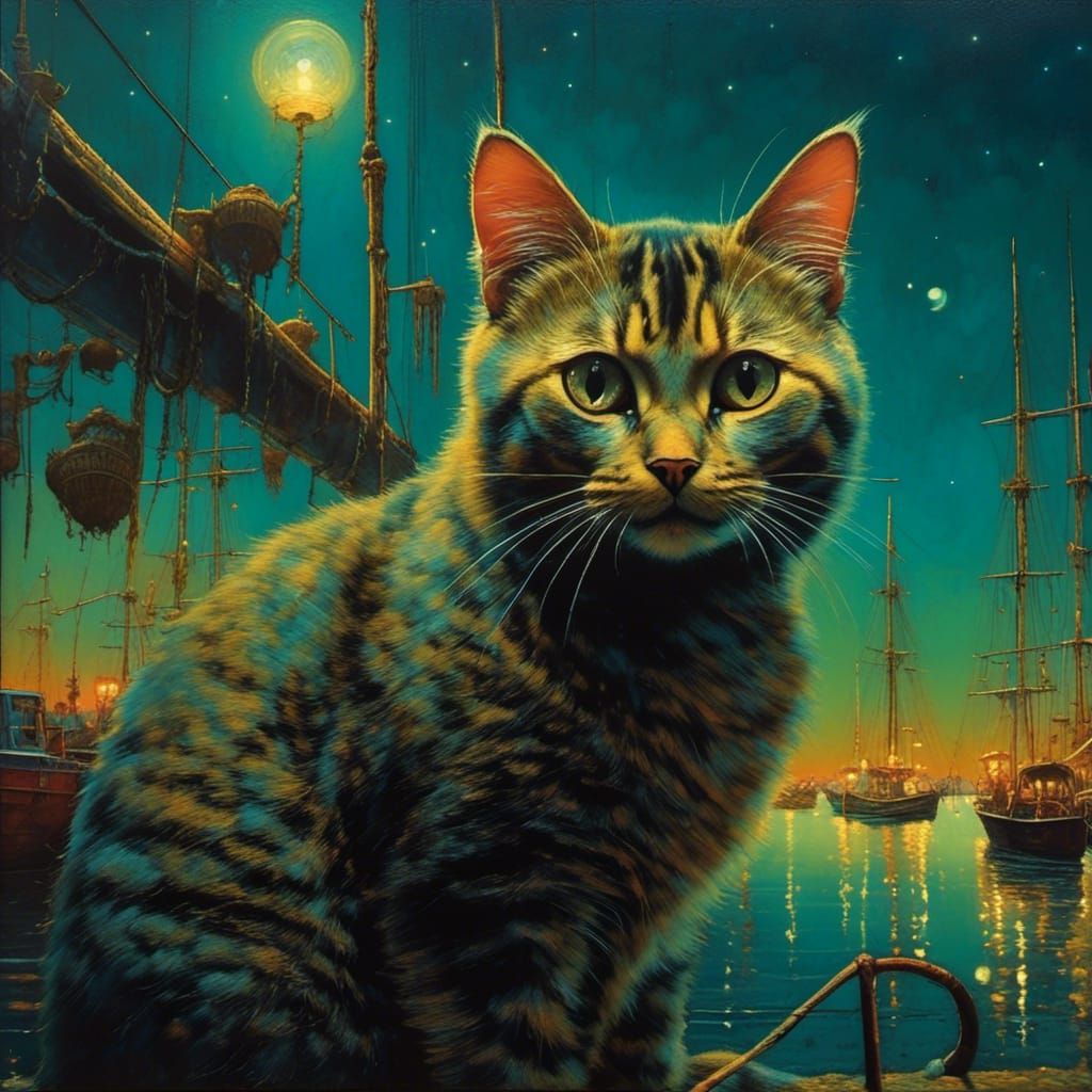 CCV2 Cat In Harbour *