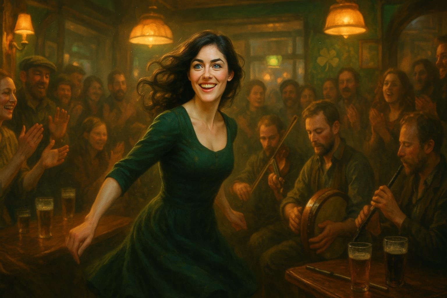 #songs2prompts - No. 9 inspired by Ed Sheeran’s "Galway Girl" Aspect Ratio 3:2