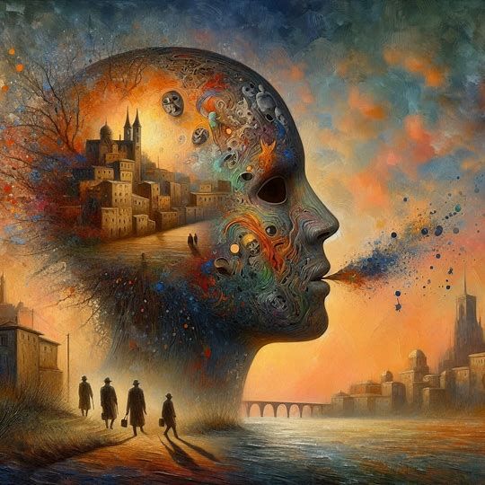 I set my mind to wandering