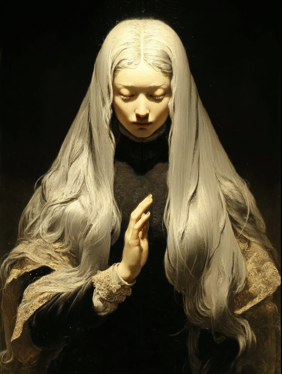 “She whispered in silence, and the dark remembered her name.”