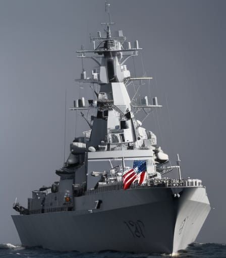 Heavy guided missile cruiser