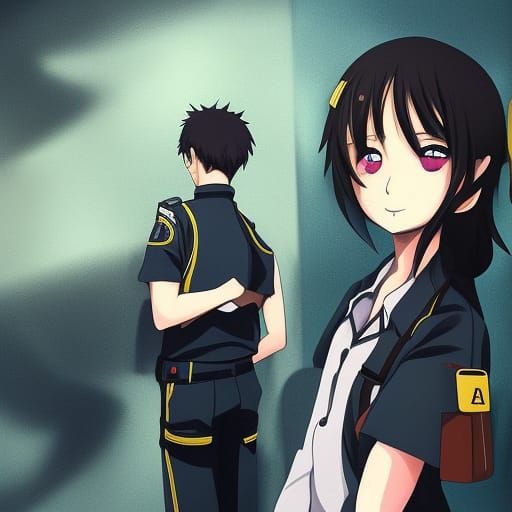 Anime Life Guard Girl Vector Cartoon Stock Vector - Illustration of  costume, life: 42993049