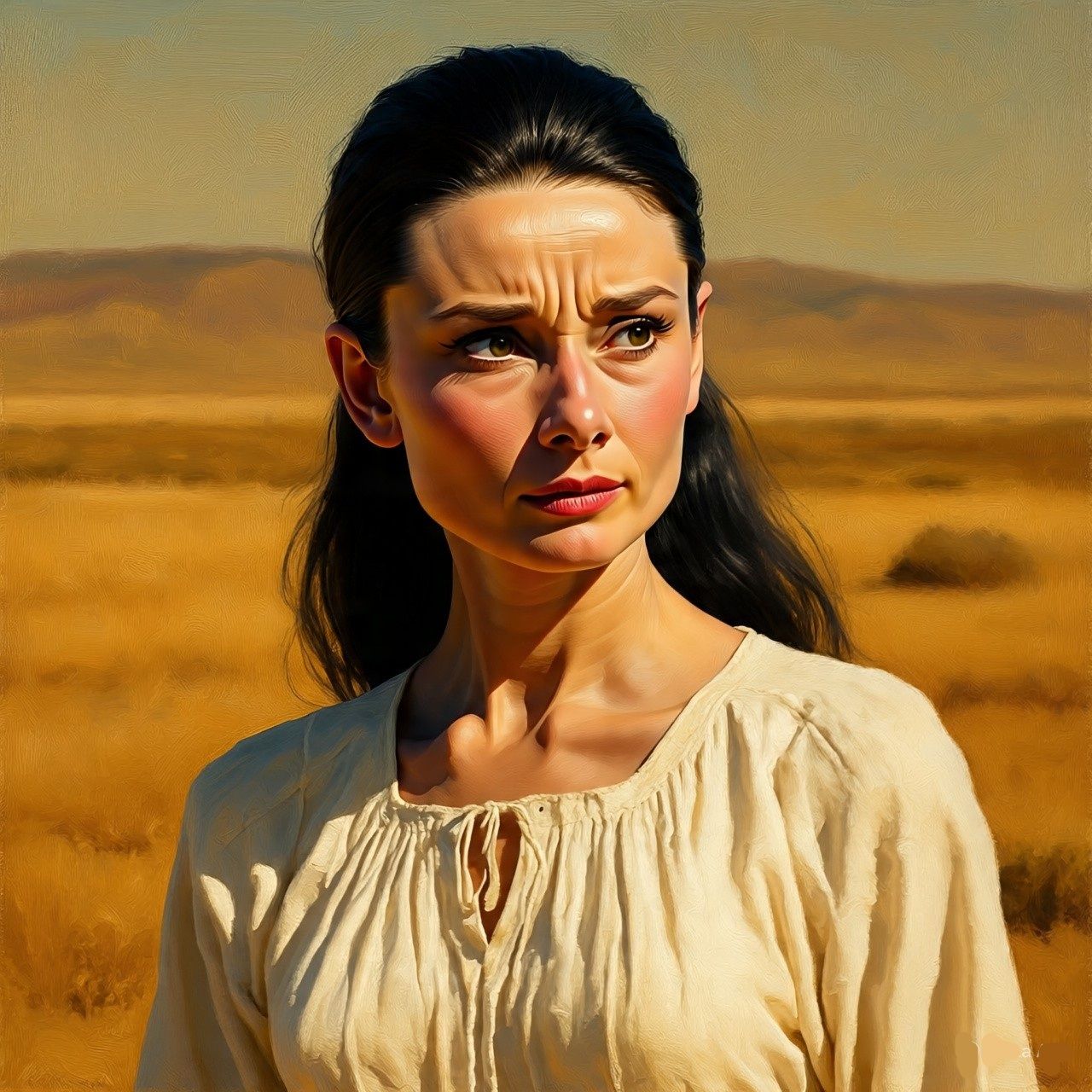 As Rachael Zachary in "The Unforgiven"