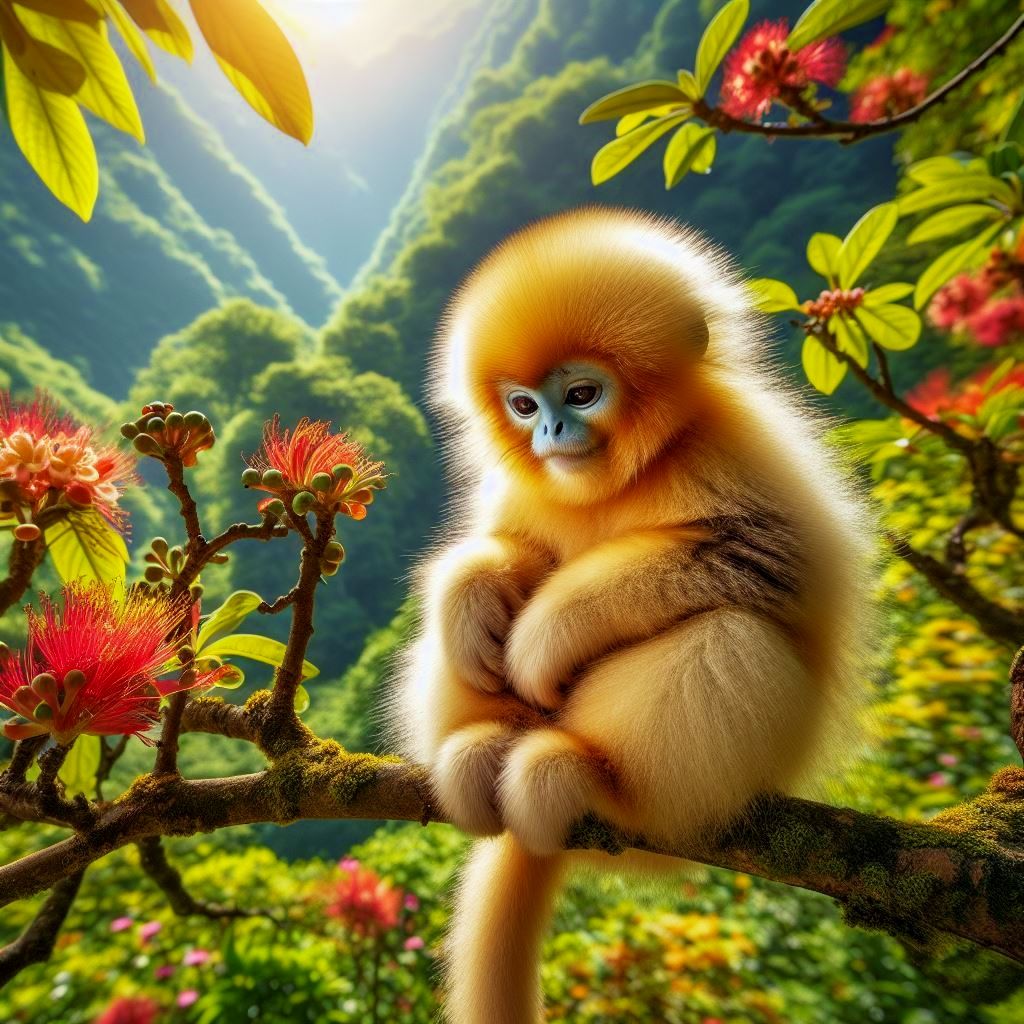 Golden Snub-nosed Monkey