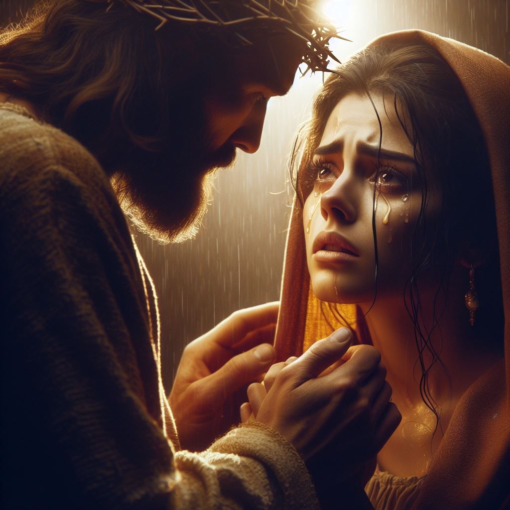 Neither do I condemn thee