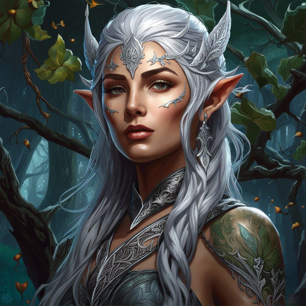 High Elf Princess - AI Generated Artwork - NightCafe Creator