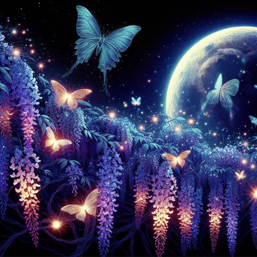Wisteria wonder   by @Zeldababee17