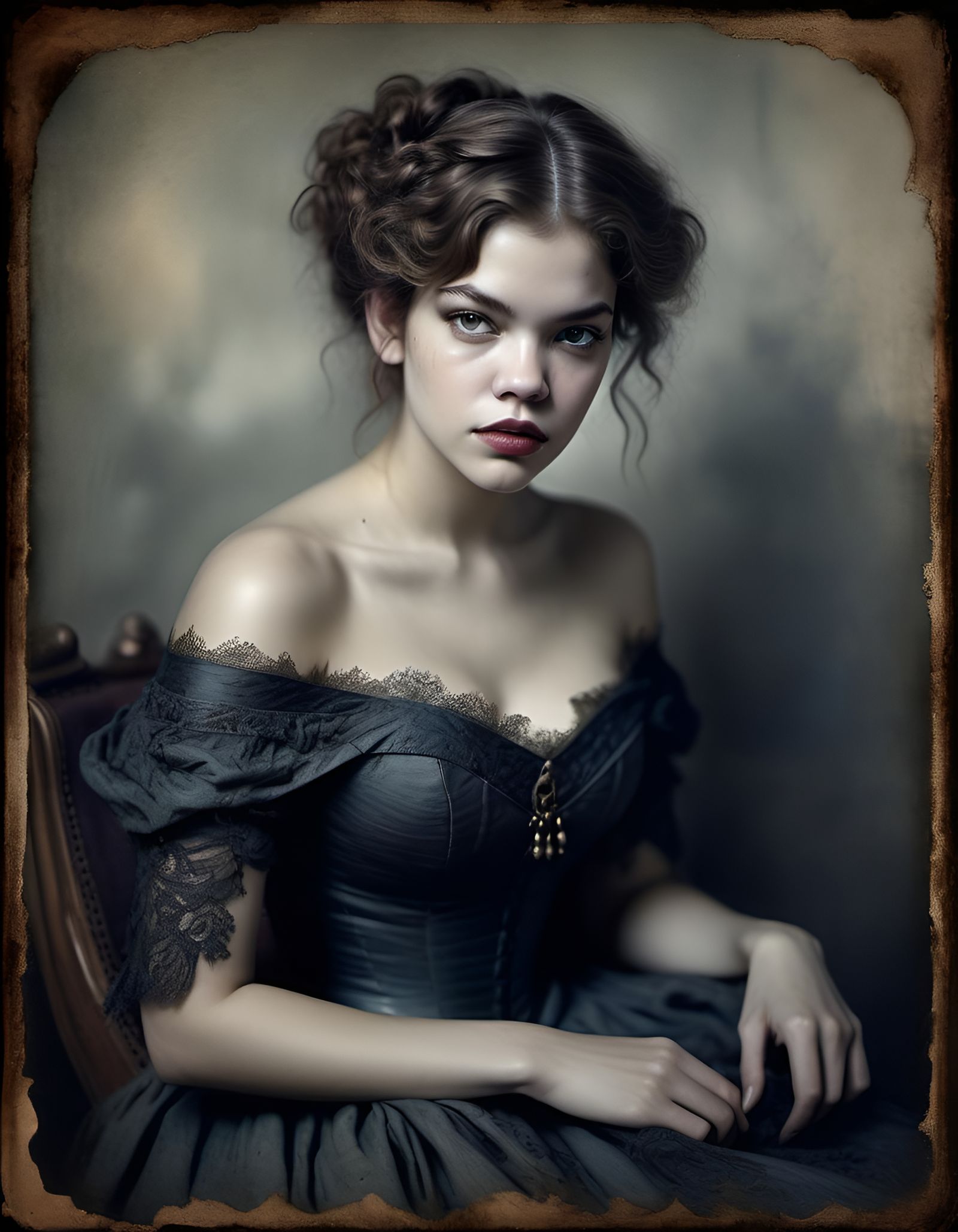 Victorian Innocence & Lies - AI Generated Artwork - NightCafe Creator