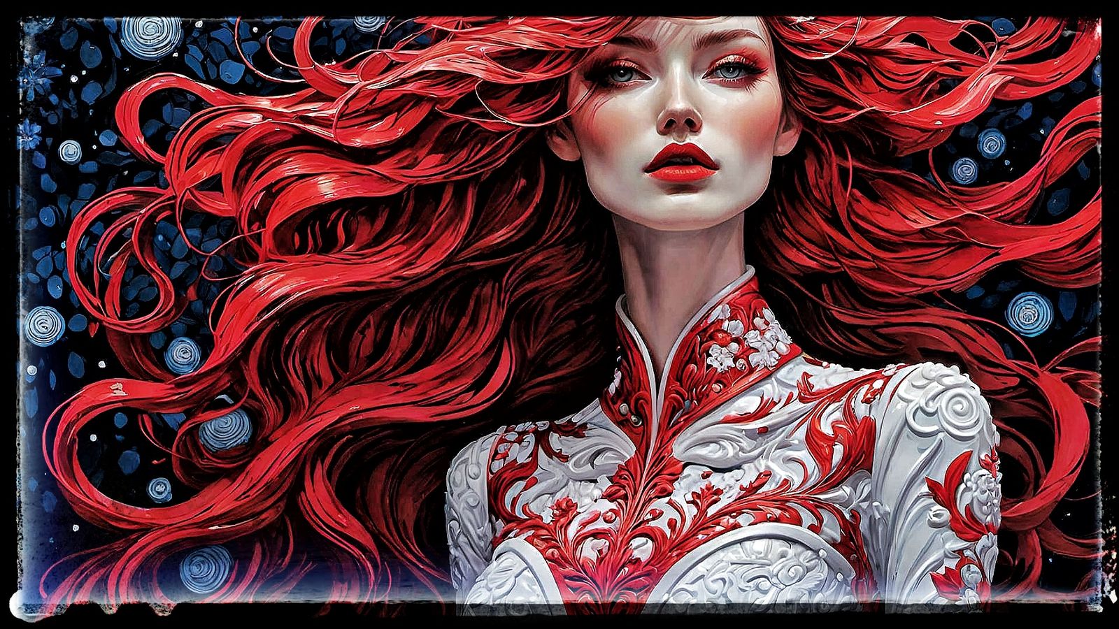 Painted Porcelain Models