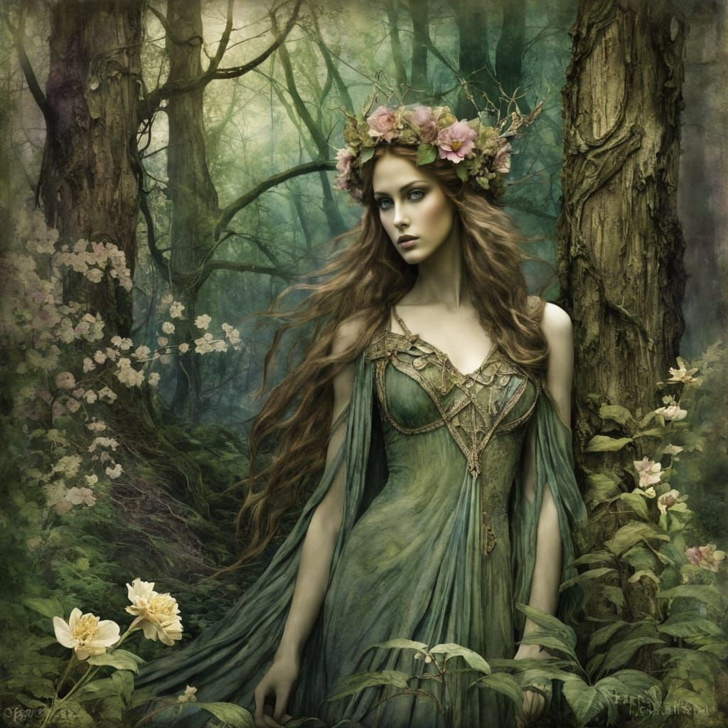 Enchanted Embers of Eden  by @Crystal