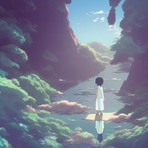 meteor falling onto earth Studio Ghibli, Anime Key Visual, by Makoto  Shinkai, Deep Color, Intricate, 8k resolution concept art, Natural Ligh  - AI Generated Artwork - NightCafe Creator