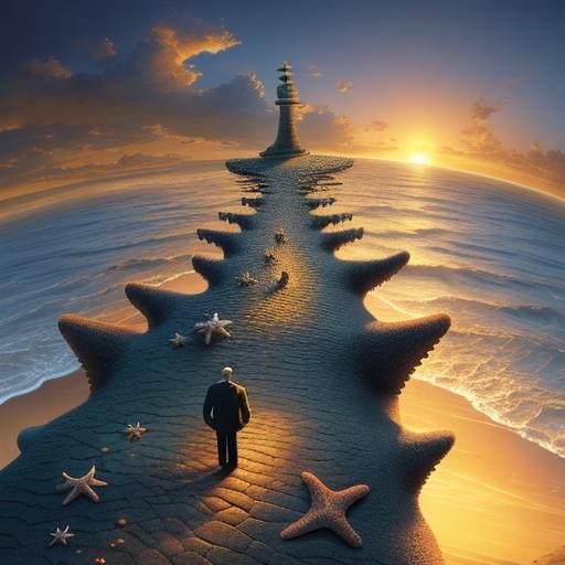 Star path to the sea