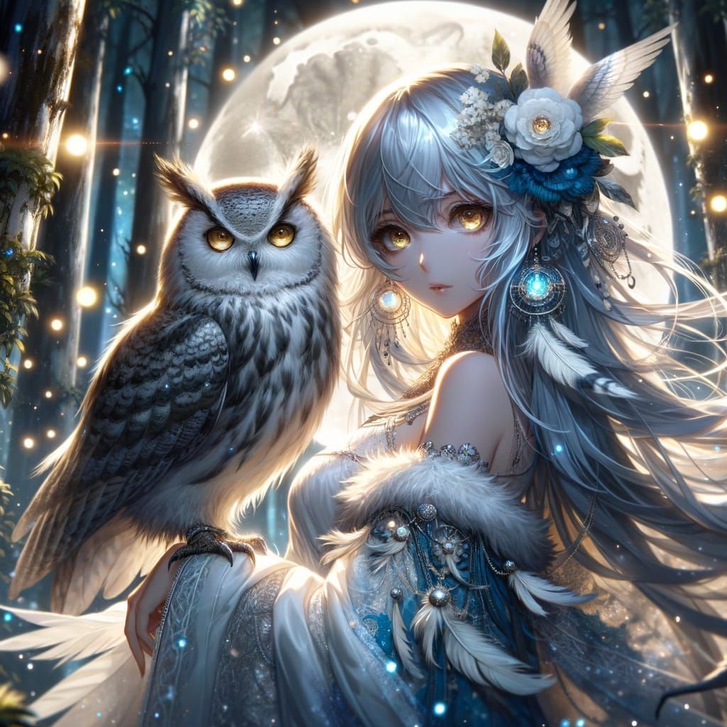 Owl Rin  by @Fischlee