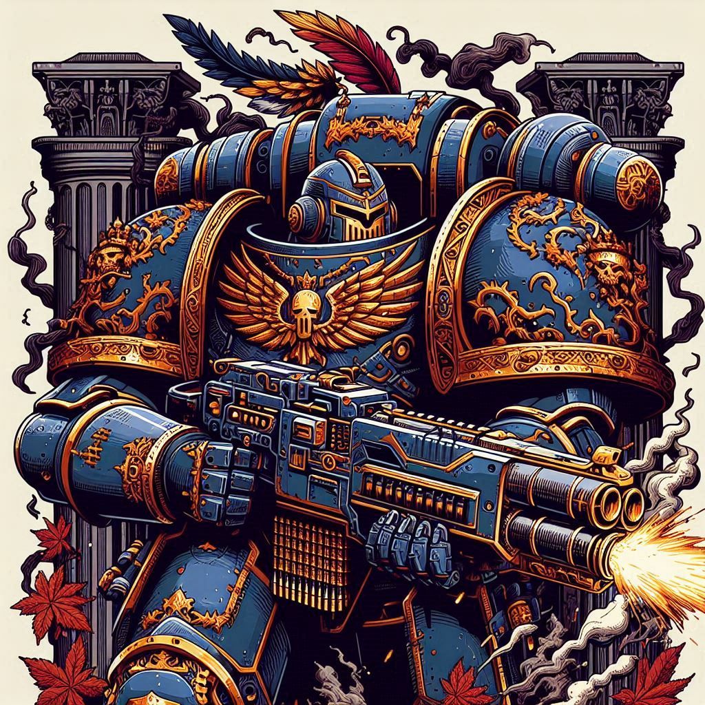 We march for Macragge !!!