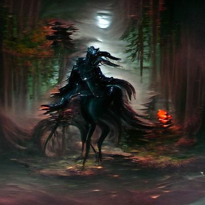 BLACK KNIGHT - AI Generated Artwork - NightCafe Creator