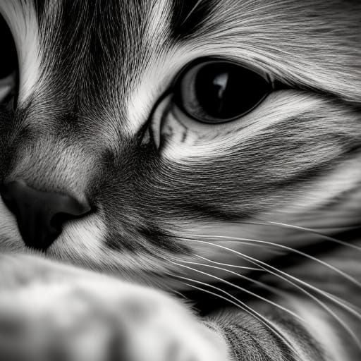 woke the sleeping cat   by @LavaHawtty