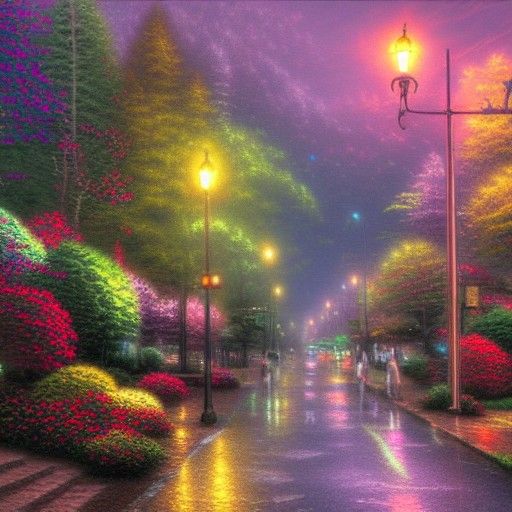 Late night stroll
