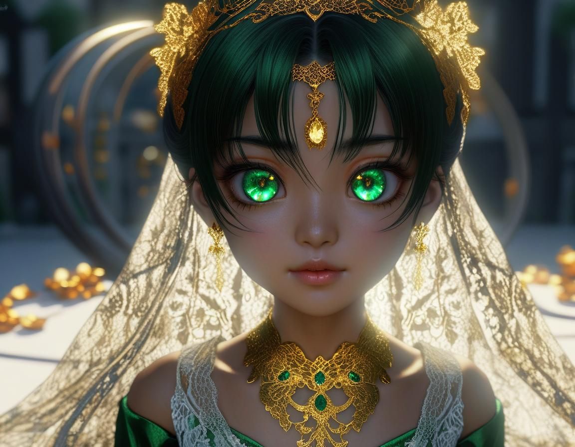 Long silver hair with ocean blue eyes wearing highly detailed blue armor holding a beautiful black katara with a regal expression full body...