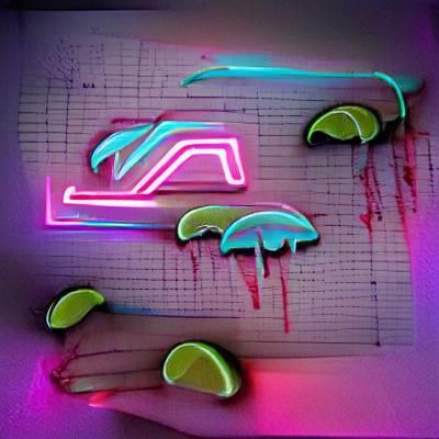 Neon hurricanes