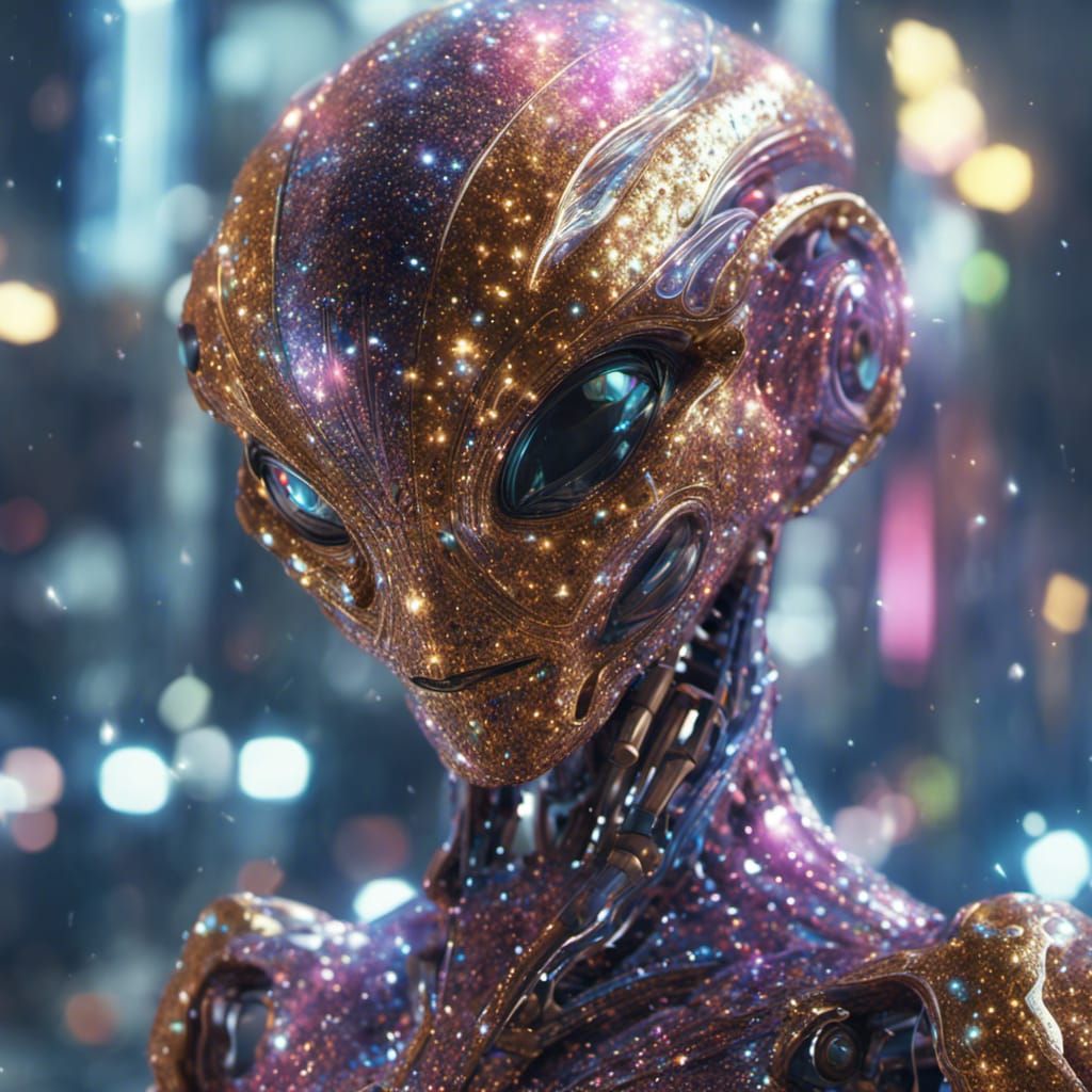 Shimmering Alien