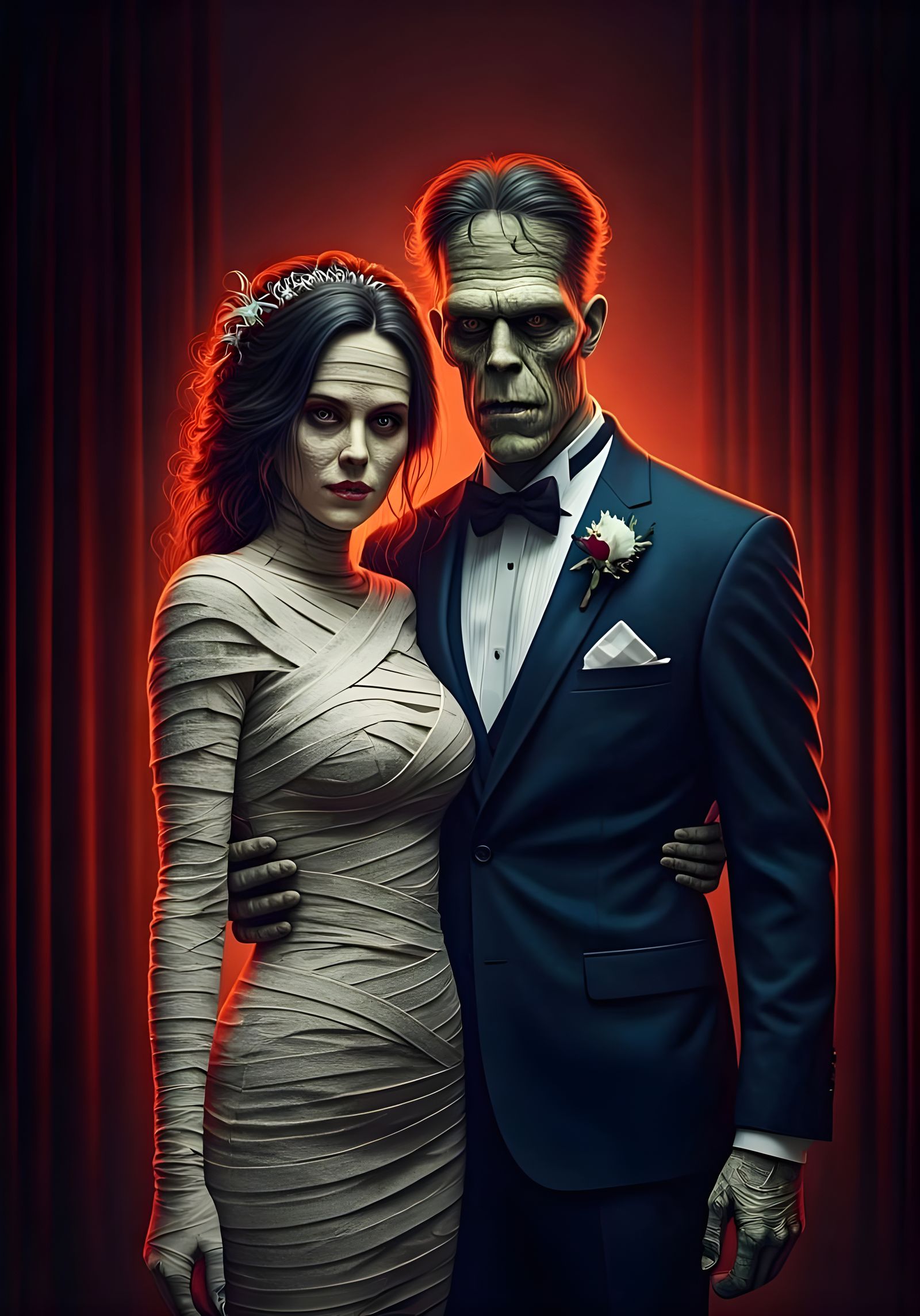 prom night at monster academy  by @BM