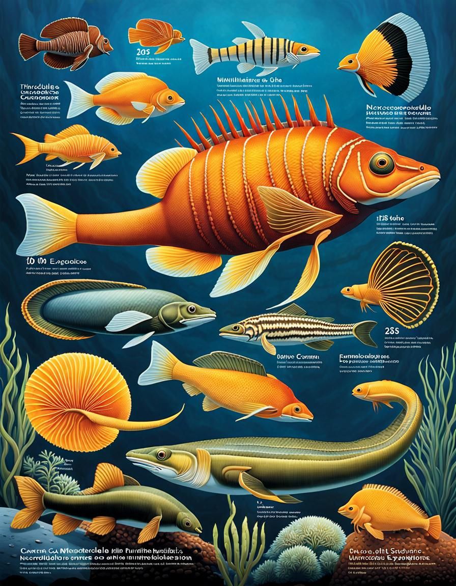 Visually stunning encyclopedia illustrations