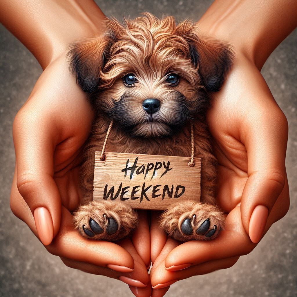 Happy weekend 😊🐶👍🐶