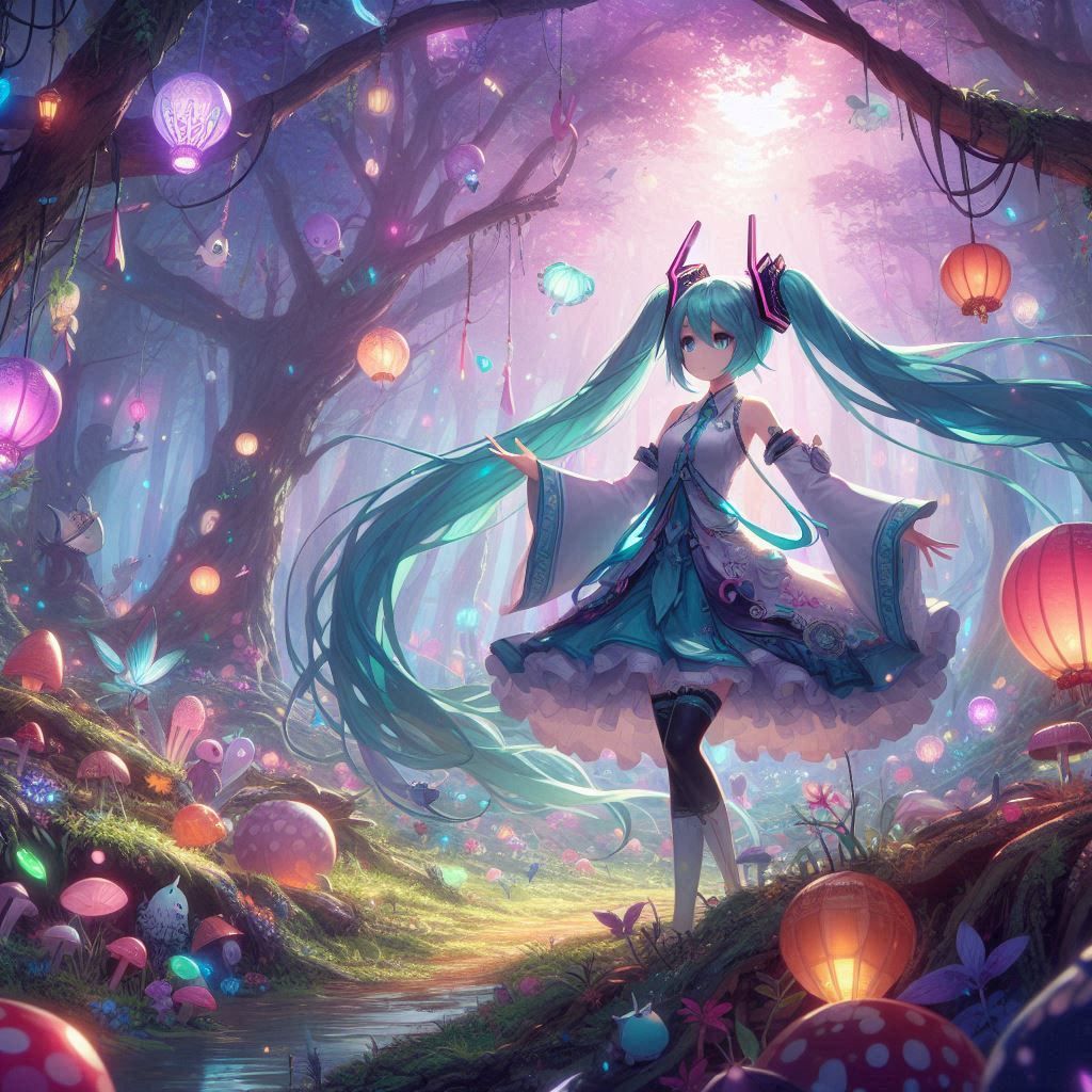 Magical trip with miku