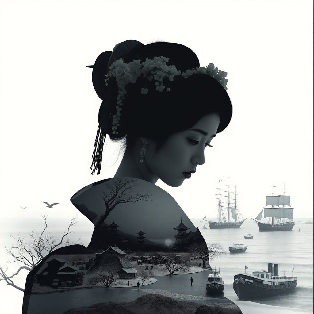 Madame Butterfly  by @Sig