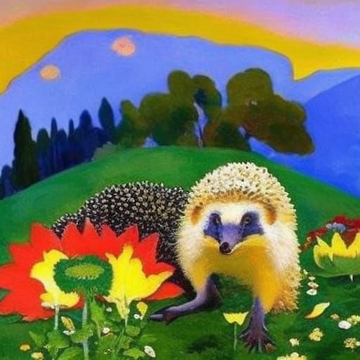 On that day in the gardens of Babylon, a giant hedgehog repa...