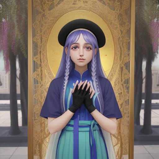 Minimalist Geometric Symmetry in Bold Colors