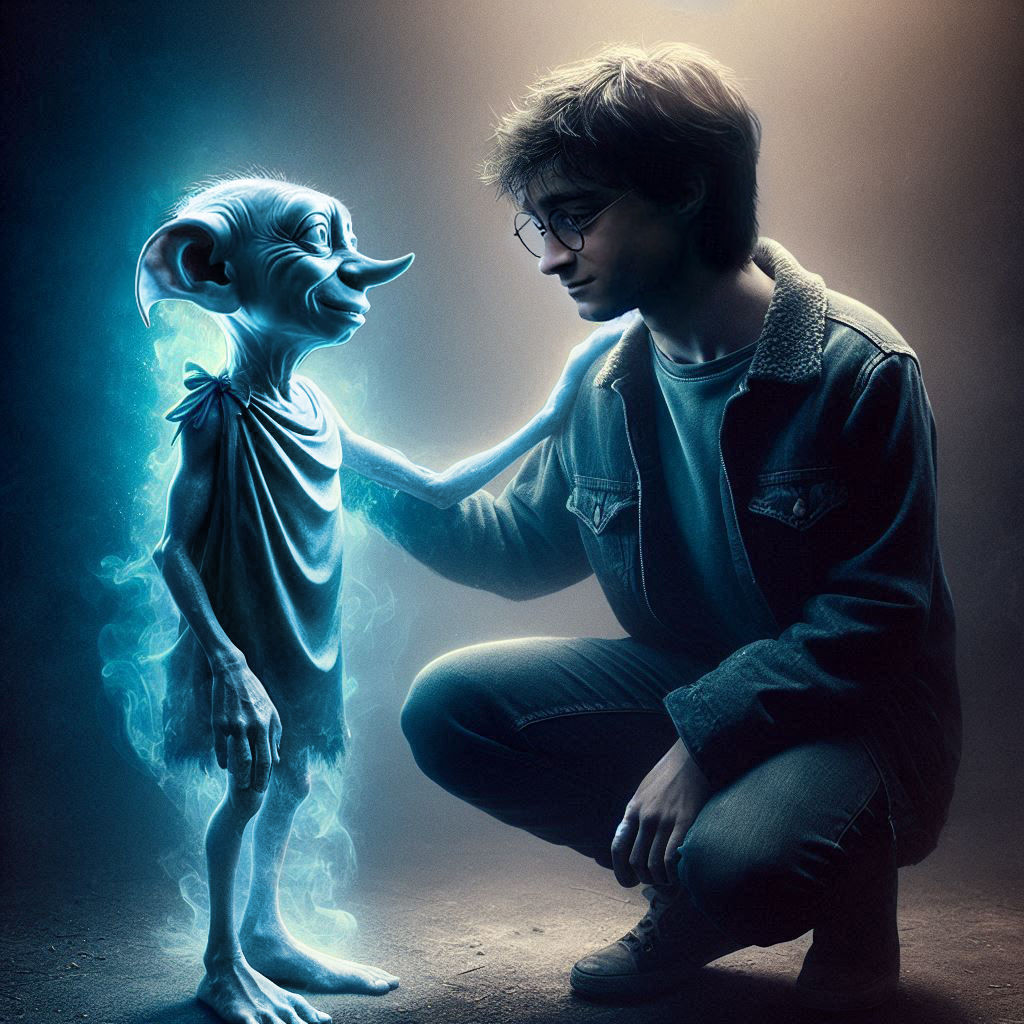 Harry and Dobby