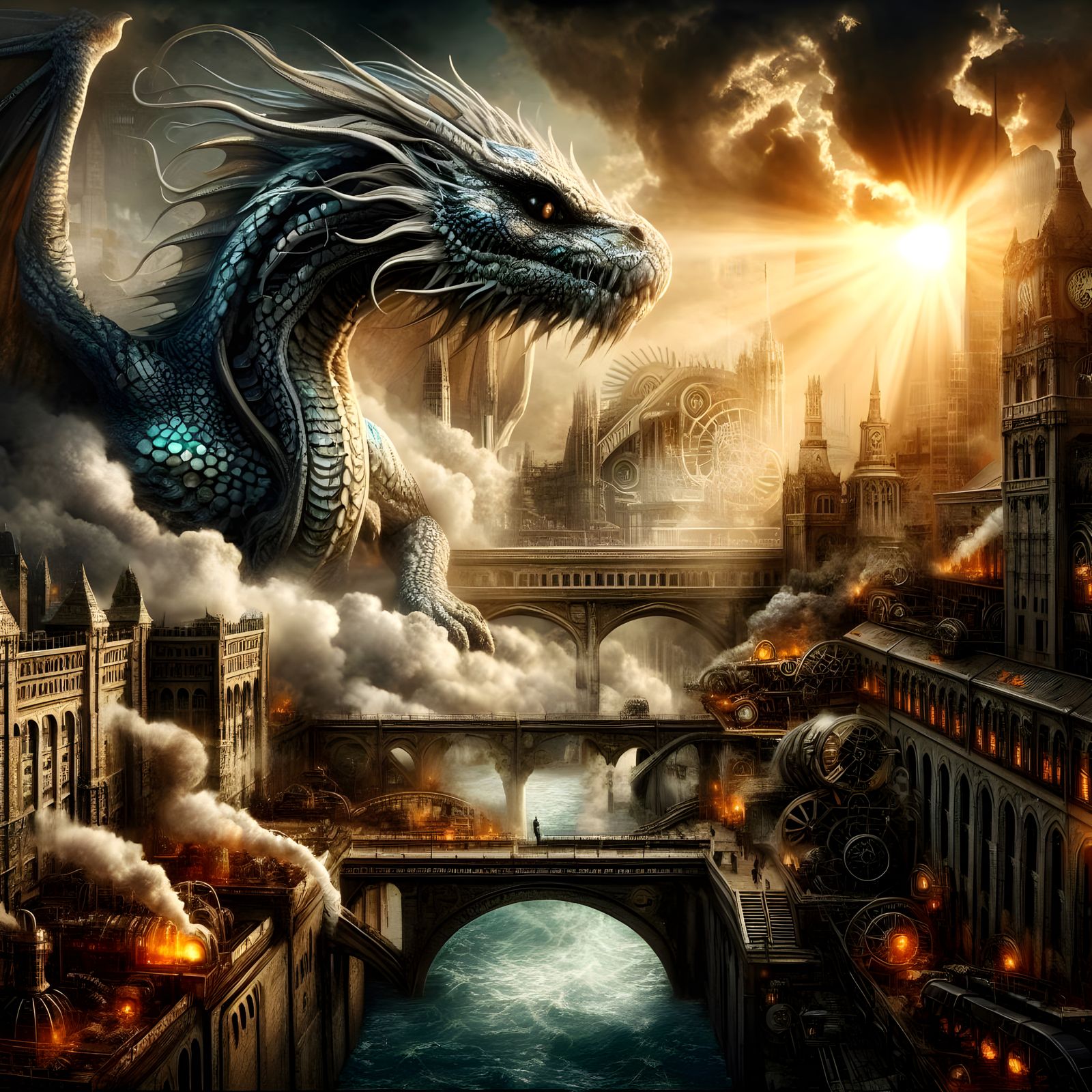 everything runs with my steam...