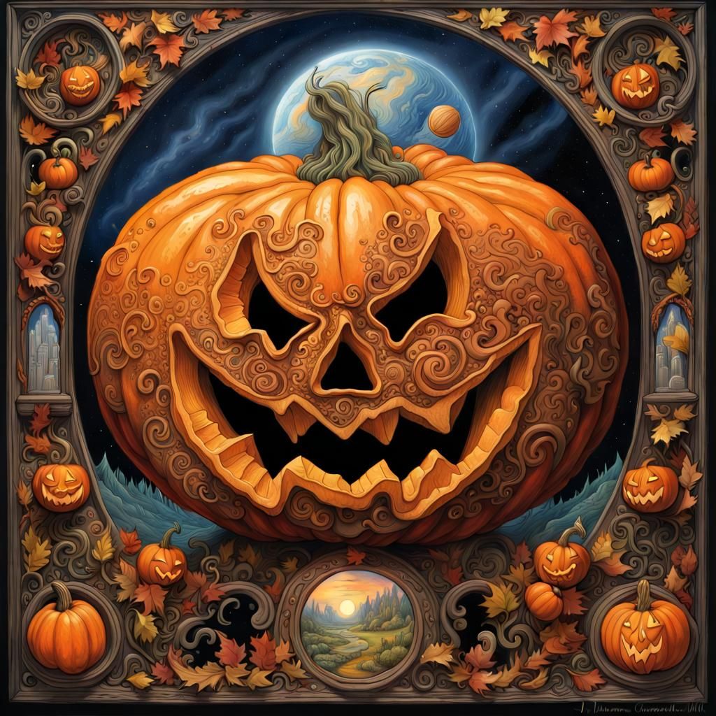 jack-o'-lantern   by @aiswa