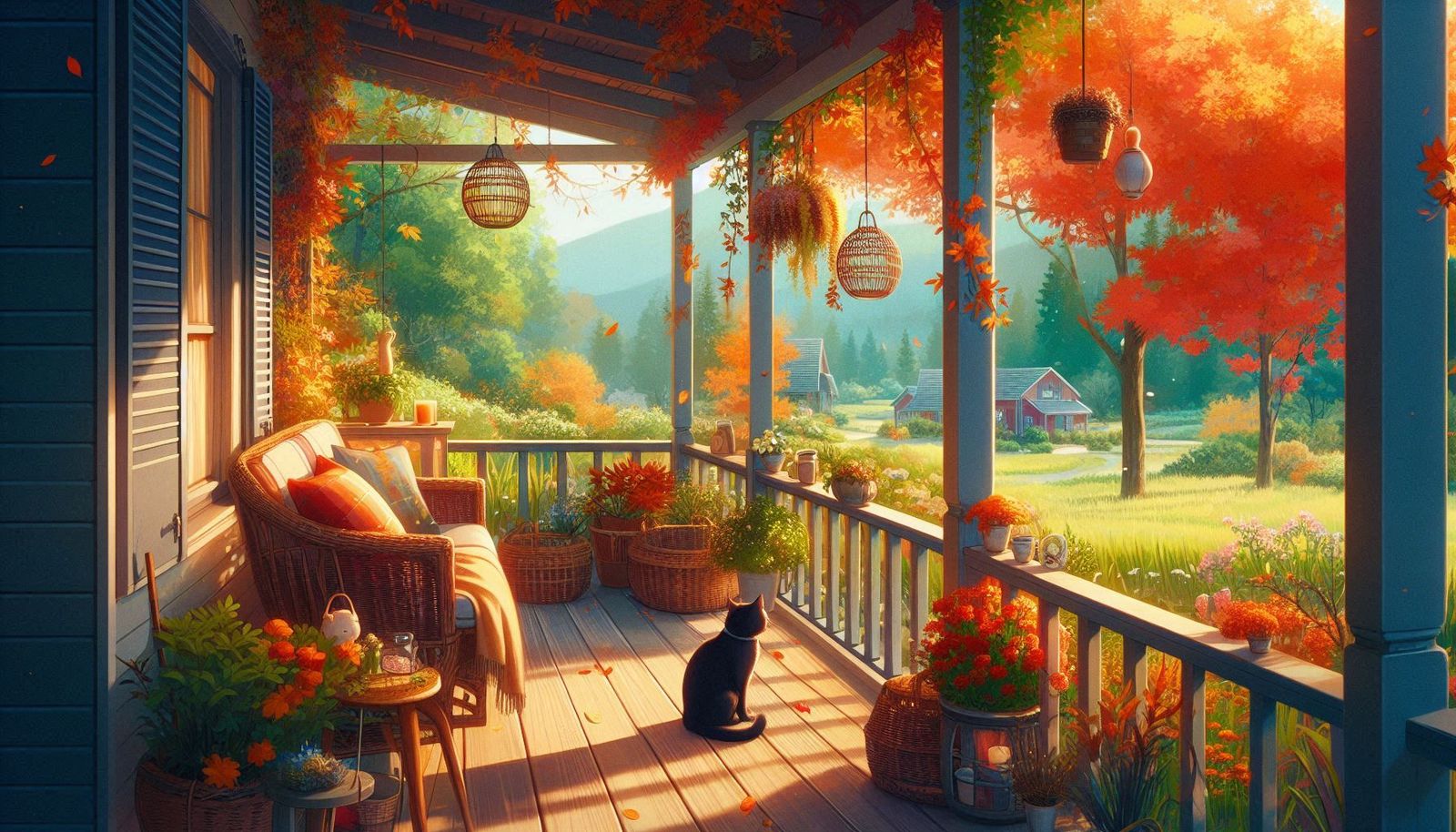 Lo-fi Autumnal Gazebo