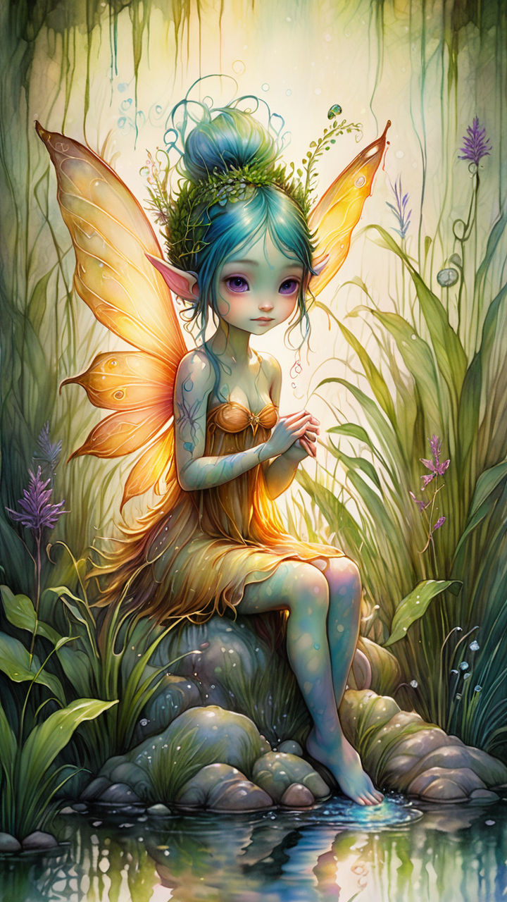 The lake fairy Brigitte #2