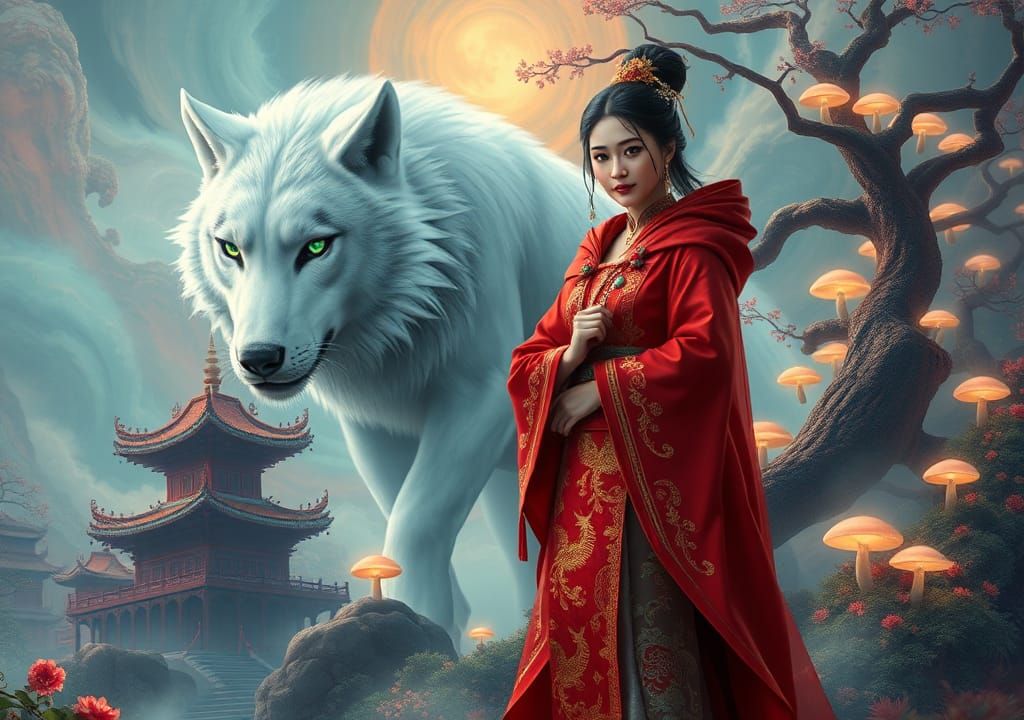 THE WARRIOR & THE WOLF (SERIES)