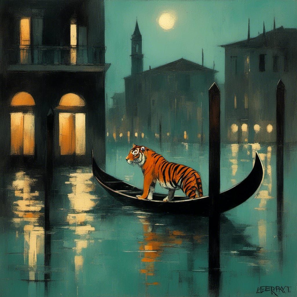 A tiger in Venice