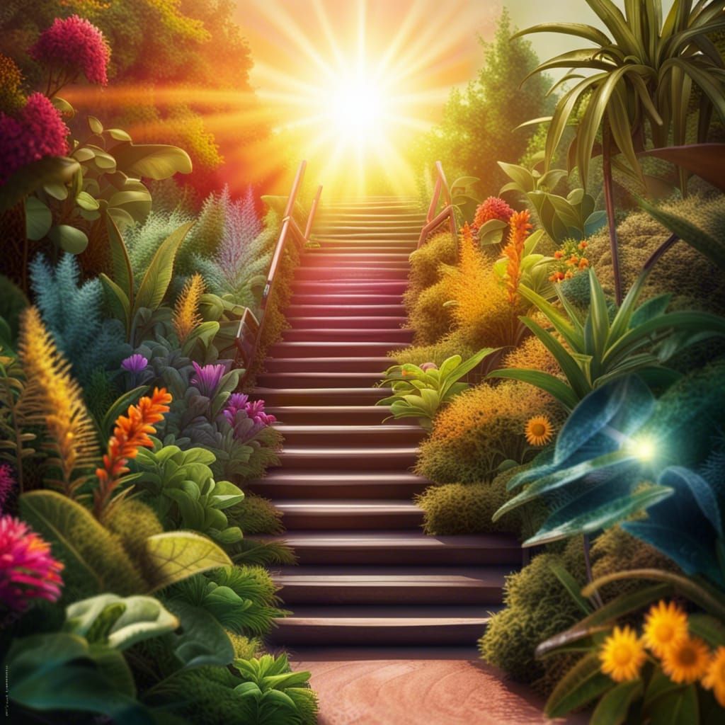 the stairs that lead to heaven