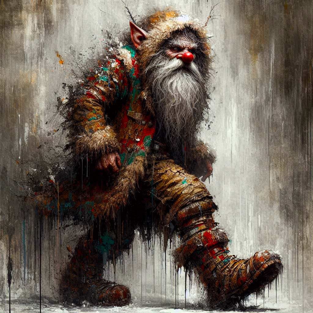 The grumpy giant : "I'm not a clown!" 😤