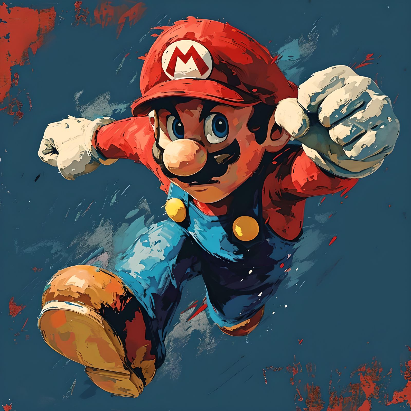 "I'm-a coming, Peach!"