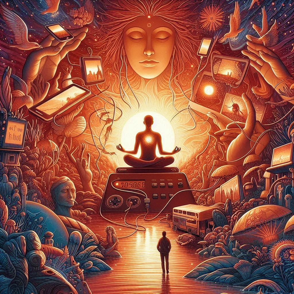 everyone should give themselves a special moment to turn off...